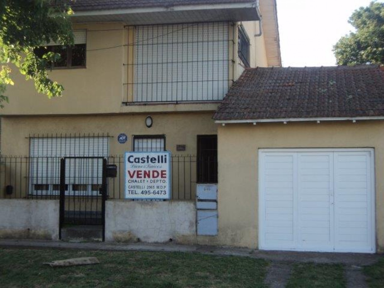 Chalet 4 ambientes + 1 departamento de 2 ambientes